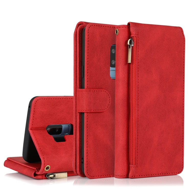 Skin-feel Crazy Horse Texture Zipper Wallet Bag Horizontal Flip Leather Case with Holder & Card Slots & Wallet & Lanyard, For Samsung Galaxy Note9, For Samsung Galaxy Note10, For Samsung Galaxy Note10+, For Samsung Galaxy Note20������������������������...