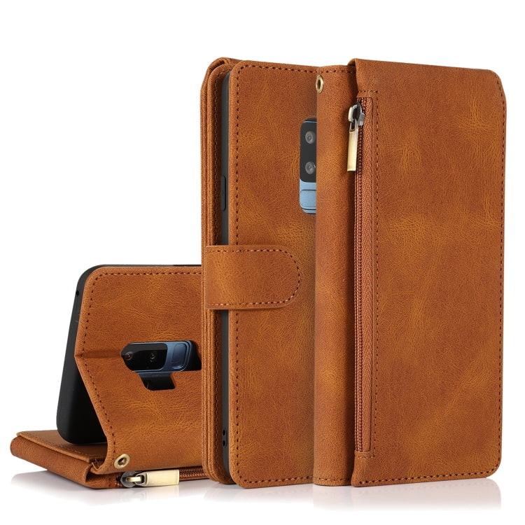 Skin-feel Crazy Horse Texture Zipper Wallet Bag Horizontal Flip Leather Case with Holder & Card Slots & Wallet & Lanyard, For Samsung Galaxy Note9, For Samsung Galaxy Note10, For Samsung Galaxy Note10+, For Samsung Galaxy Note20������������������������...