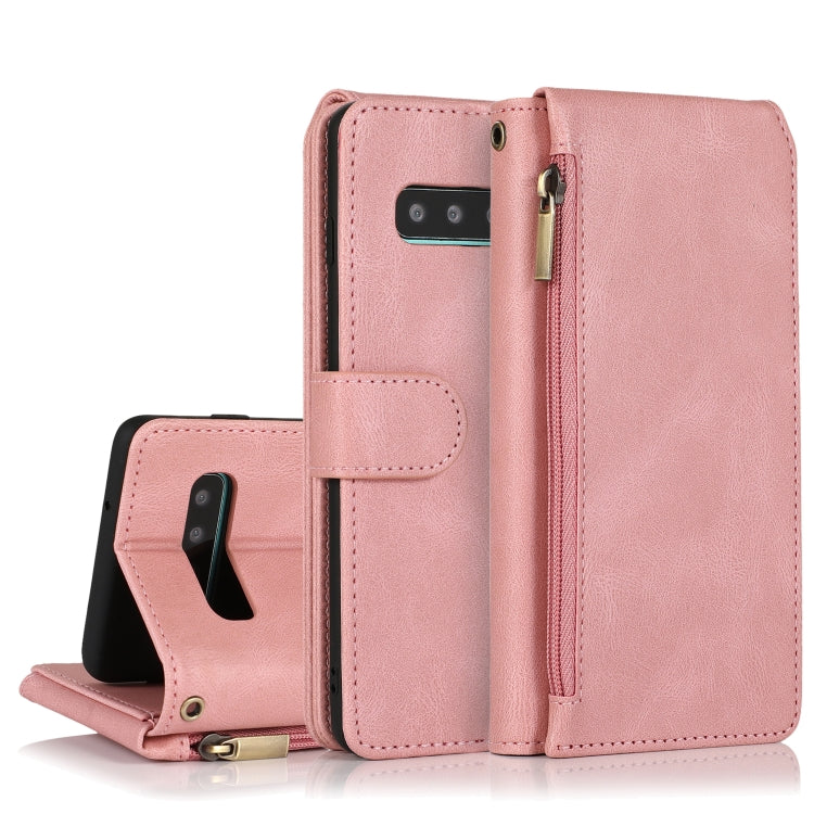 Skin-feel Crazy Horse Texture Zipper Wallet Bag Horizontal Flip Leather Case with Holder & Card Slots & Wallet & Lanyard, For Samsung Galaxy Note9, For Samsung Galaxy Note10, For Samsung Galaxy Note10+, For Samsung Galaxy Note20������������������������...