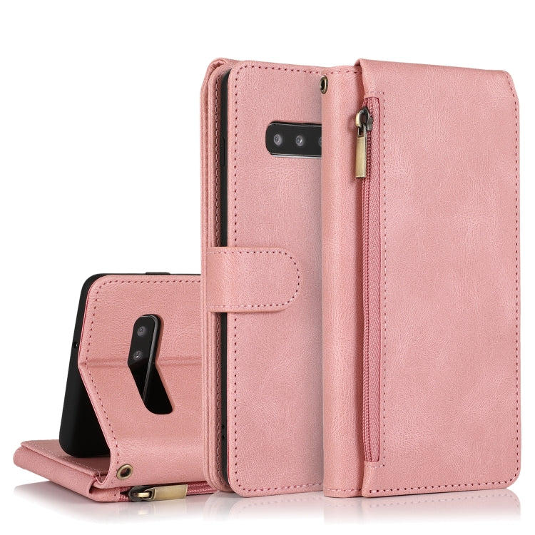 Skin-feel Crazy Horse Texture Zipper Wallet Bag Horizontal Flip Leather Case with Holder & Card Slots & Wallet & Lanyard, For Samsung Galaxy Note9, For Samsung Galaxy Note10, For Samsung Galaxy Note10+, For Samsung Galaxy Note20������������������������...