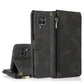 Skin-feel Crazy Horse Texture Zipper Wallet Bag Horizontal Flip Leather Case with Holder & Card Slots & Wallet & Lanyard, For Samsung Galaxy A11, For Samsung Galaxy A12, For Samsung Galaxy A20 / A30, For Samsung Galaxy A21, For Samsung Galaxy A21s�����...