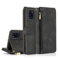Skin-feel Crazy Horse Texture Zipper Wallet Bag Horizontal Flip Leather Case with Holder & Card Slots & Wallet & Lanyard, For Samsung Galaxy A11, For Samsung Galaxy A12, For Samsung Galaxy A20 / A30, For Samsung Galaxy A21, For Samsung Galaxy A21s�����...