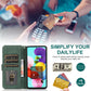Skin-feel Crazy Horse Texture Zipper Wallet Bag Horizontal Flip Leather Case with Holder & Card Slots & Wallet & Lanyard, For Samsung Galaxy A51, For Samsung Galaxy A51 5G, For Samsung Galaxy A52 5G, For Samsung Galaxy A70, For Samsung Galaxy A71������...