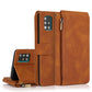 Skin-feel Crazy Horse Texture Zipper Wallet Bag Horizontal Flip Leather Case with Holder & Card Slots & Wallet & Lanyard, For Samsung Galaxy A51, For Samsung Galaxy A51 5G, For Samsung Galaxy A52 5G, For Samsung Galaxy A70, For Samsung Galaxy A71������...
