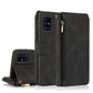 Skin-feel Crazy Horse Texture Zipper Wallet Bag Horizontal Flip Leather Case with Holder & Card Slots & Wallet & Lanyard, For Samsung Galaxy A51, For Samsung Galaxy A51 5G, For Samsung Galaxy A52 5G, For Samsung Galaxy A70, For Samsung Galaxy A71������...