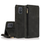 Skin-feel Crazy Horse Texture Zipper Wallet Bag Horizontal Flip Leather Case with Holder & Card Slots & Wallet & Lanyard, For Samsung Galaxy A51, For Samsung Galaxy A51 5G, For Samsung Galaxy A52 5G, For Samsung Galaxy A70, For Samsung Galaxy A71������...
