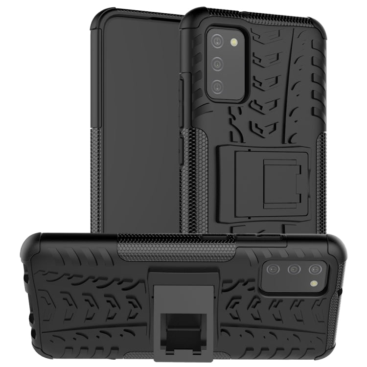 Tire Texture Shockproof TPU+PC Protective Case with Holder, For OnePlus 9 Pro, For Samsung Galaxy A02s (EU Version), For Samsung Galaxy 02s (EU Version)