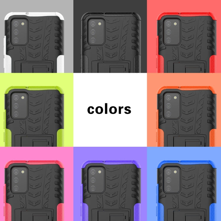 Tire Texture Shockproof TPU+PC Protective Case with Holder, For OnePlus 9 Pro, For Samsung Galaxy A02s (EU Version), For Samsung Galaxy 02s (EU Version)