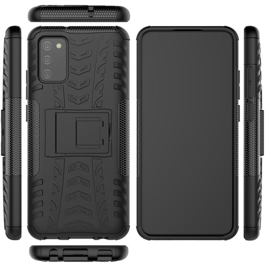 Tire Texture Shockproof TPU+PC Protective Case with Holder, For OnePlus 9 Pro, For Samsung Galaxy A02s (EU Version), For Samsung Galaxy 02s (EU Version)