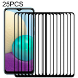 25 PCS Full Glue Full Screen Tempered Glass Film