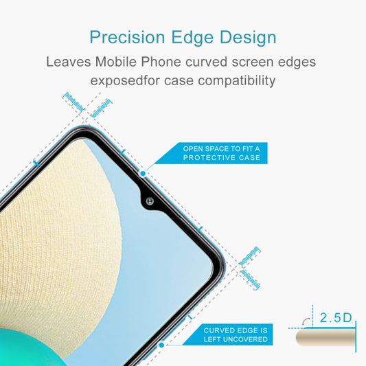 0.26mm 9H Surface Hardness 2.5D Explosion-proof Tempered Glass Non-full Screen Film