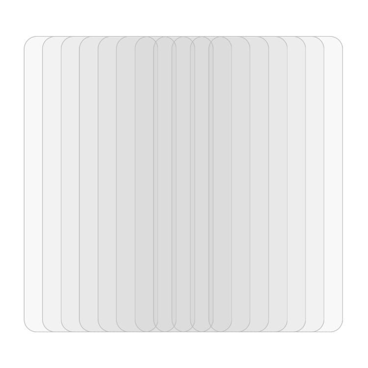 10 PCS 0.26mm 9H Surface Hardness 2.5D Explosion-proof Tempered Glass Non-full Screen Film