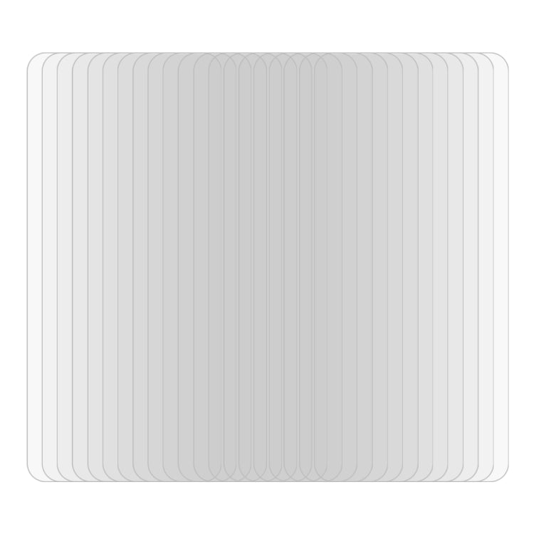 50 PCS 0.26mm 9H Surface Hardness 2.5D Explosion-proof Tempered Glass Non-full Screen Film