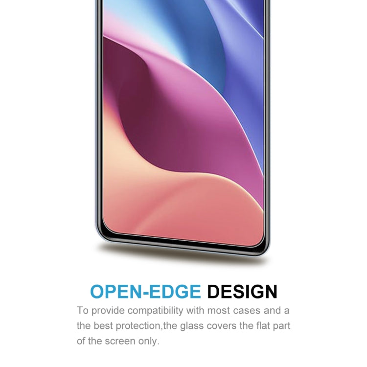 50 PCS 0.26mm 9H Surface Hardness 2.5D Explosion-proof Tempered Glass Non-full Screen Film