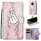 Coloured Drawing Cross Texture Horizontal Flip PU Leather Case with Holder & Card Slots & Wallet & Lanyard