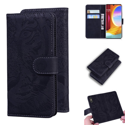 Tiger Embossing Pattern Horizontal Flip Leather Case with Holder & Card Slots & Wallet, For LG Velvet / G9, For Nokia 5.4, For OnePlus 9, For OnePlus 9 Pro, For UMIDIGI A7S, For UMIDIGI A9 Pro