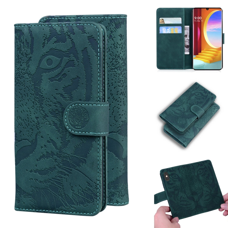 Tiger Embossing Pattern Horizontal Flip Leather Case with Holder & Card Slots & Wallet, For LG Velvet / G9, For Nokia 5.4, For OnePlus 9, For OnePlus 9 Pro, For UMIDIGI A7S, For UMIDIGI A9 Pro