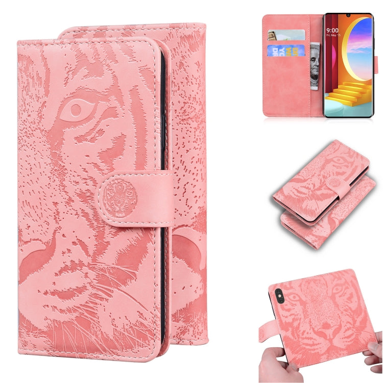 Tiger Embossing Pattern Horizontal Flip Leather Case with Holder & Card Slots & Wallet, For LG Velvet / G9, For Nokia 5.4, For OnePlus 9, For OnePlus 9 Pro, For UMIDIGI A7S, For UMIDIGI A9 Pro