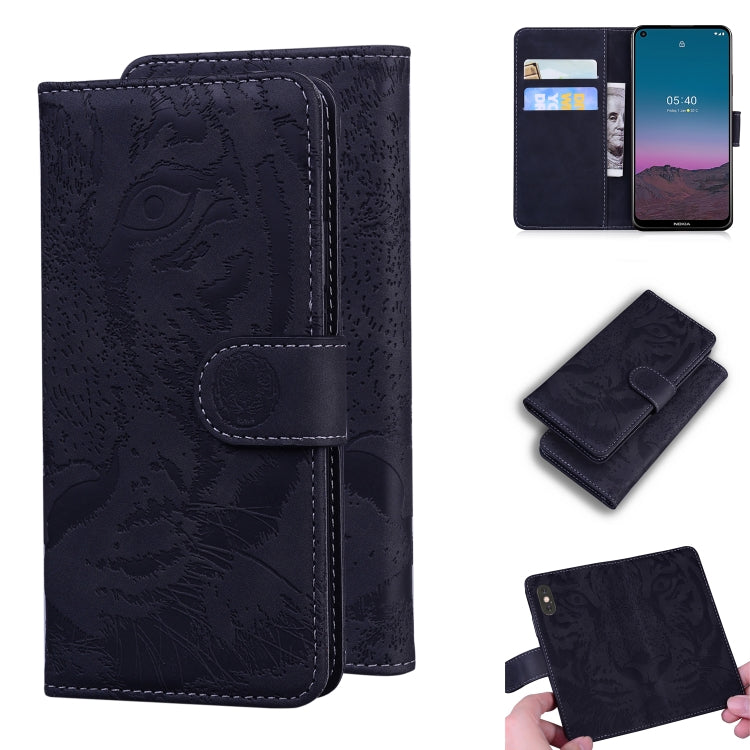 Tiger Embossing Pattern Horizontal Flip Leather Case with Holder & Card Slots & Wallet, For LG Velvet / G9, For Nokia 5.4, For OnePlus 9, For OnePlus 9 Pro, For UMIDIGI A7S, For UMIDIGI A9 Pro
