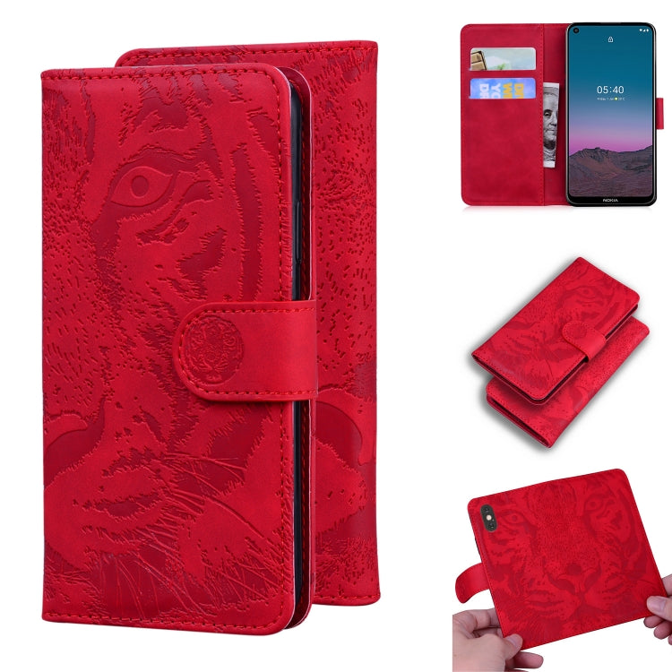 Tiger Embossing Pattern Horizontal Flip Leather Case with Holder & Card Slots & Wallet, For LG Velvet / G9, For Nokia 5.4, For OnePlus 9, For OnePlus 9 Pro, For UMIDIGI A7S, For UMIDIGI A9 Pro