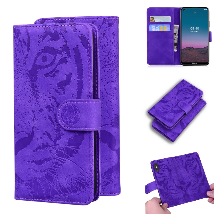 Tiger Embossing Pattern Horizontal Flip Leather Case with Holder & Card Slots & Wallet, For LG Velvet / G9, For Nokia 5.4, For OnePlus 9, For OnePlus 9 Pro, For UMIDIGI A7S, For UMIDIGI A9 Pro
