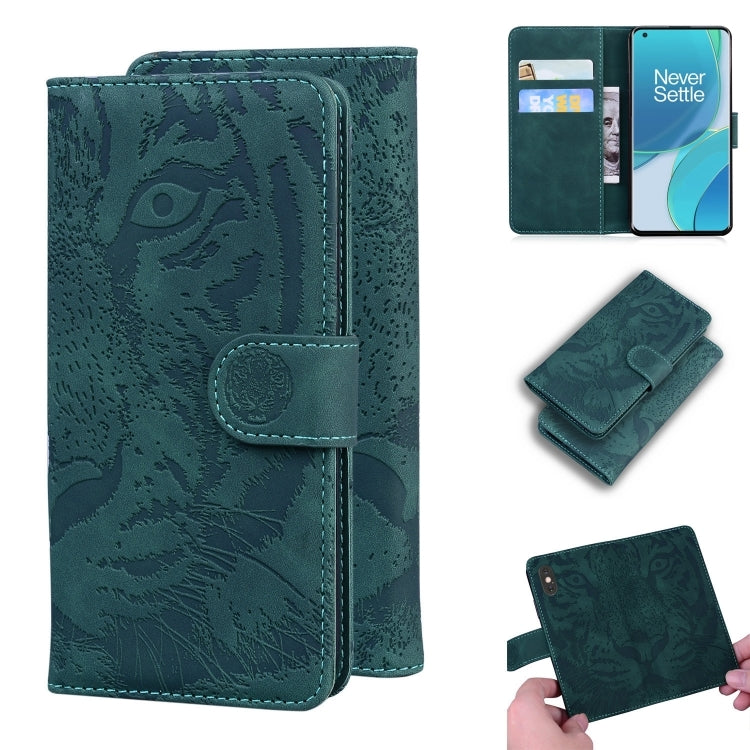 Tiger Embossing Pattern Horizontal Flip Leather Case with Holder & Card Slots & Wallet, For LG Velvet / G9, For Nokia 5.4, For OnePlus 9, For OnePlus 9 Pro, For UMIDIGI A7S, For UMIDIGI A9 Pro
