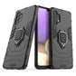 Shockproof PC + TPU Protective Case with Magnetic Ring Holder, For Galaxy A32 4G