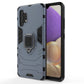 Shockproof PC + TPU Protective Case with Magnetic Ring Holder, For Galaxy A32 4G
