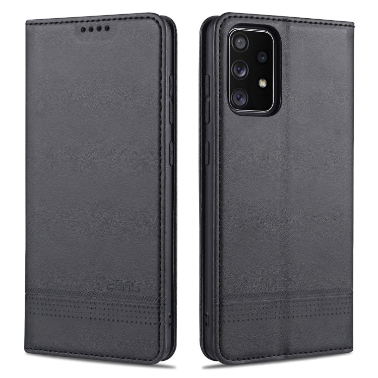 AZNS Magnetic Calf Texture Horizontal Flip Leather Case with Card Slots & Holder & Wallet, For Samsung Galaxy A02s, For Samsung Galaxy A52 5G / 4G, For Samsung Galaxy A72 5G / 4G