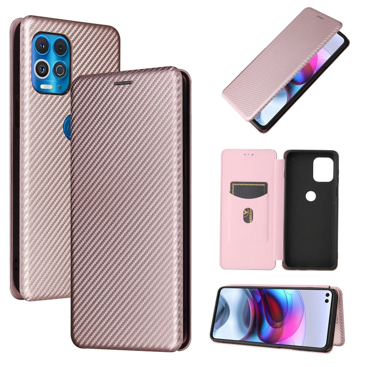 Carbon Fiber Texture Magnetic Horizontal Flip TPU + PC + PU Leather Case with Card Slot, For Motorola Edge S, For Nokia 7.3, For Nokia 6.3, For Samsung Galaxy A32 4G
