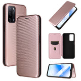 Carbon Fiber Texture Magnetic Horizontal Flip TPU + PC + PU Leather Case with Card Slot, For OPPO A55 5G, For Motorola Moto E7 Power, For Google Pixel 5a 5G, For Samsung Galaxy A02 / M02, For OPPO A93 5G