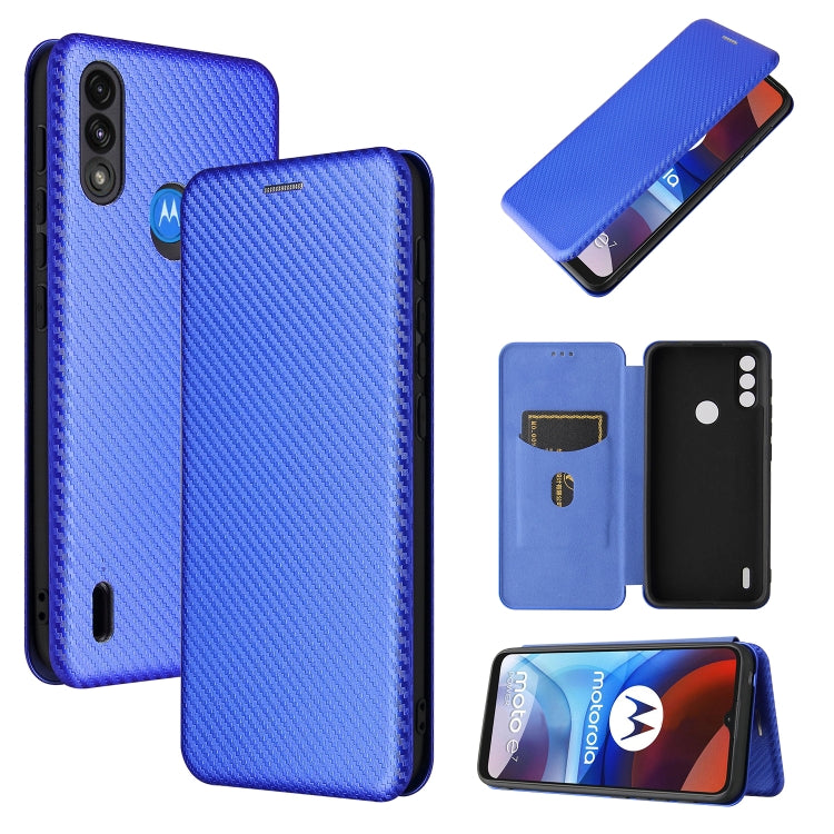 Carbon Fiber Texture Magnetic Horizontal Flip TPU + PC + PU Leather Case with Card Slot, For OPPO A55 5G, For Motorola Moto E7 Power, For Google Pixel 5a 5G, For Samsung Galaxy A02 / M02, For OPPO A93 5G