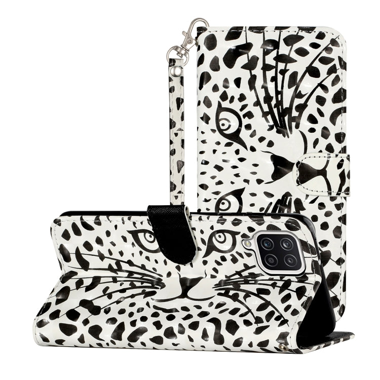 3D Pattern Horizontal Flip Leather Case with Holder & Card Slots & Wallet