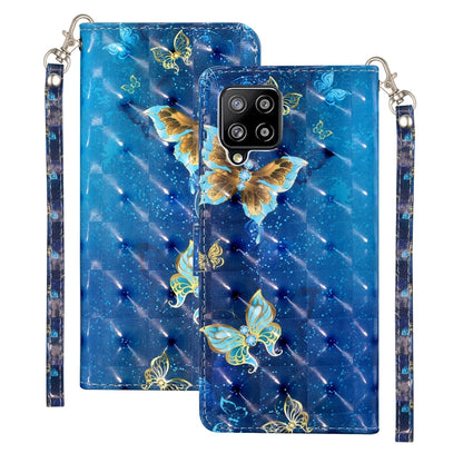 3D Pattern Horizontal Flip PU Leather Case with Holder & Card Slots & Wallet