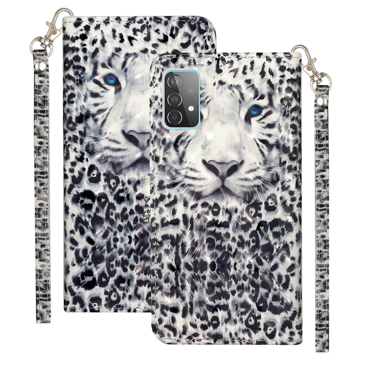 3D Pattern Horizontal Flip PU Leather Case with Holder & Card Slots & Wallet