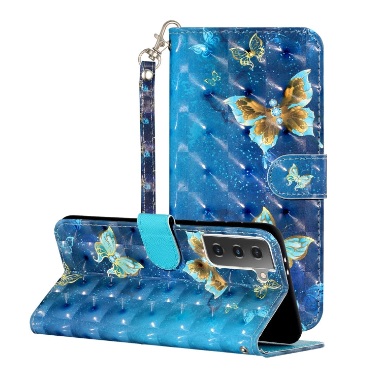 3D Pattern Horizontal Flip Leather Case with Holder & Card Slots & Wallet & Lanyard