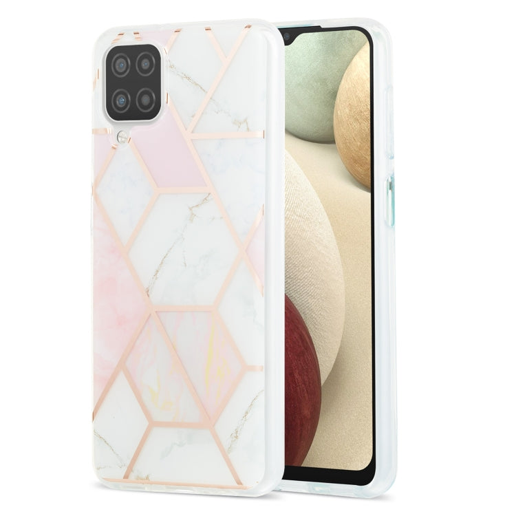 3D Electroplating Marble Pattern TPU Protective Case