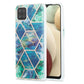 3D Electroplating Marble Pattern TPU Protective Case