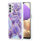 3D Electroplating Marble Pattern TPU Protective Case