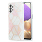 3D Electroplating Marble Pattern TPU Protective Case