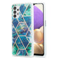 3D Electroplating Marble Pattern TPU Protective Case