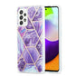 3D Electroplating Marble Pattern TPU Protective Case