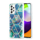 3D Electroplating Marble Pattern TPU Protective Case