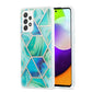 3D Electroplating Marble Pattern TPU Protective Case