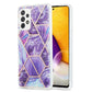 3D Electroplating Marble Pattern TPU Protective Case