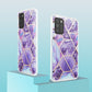 3D Electroplating Marble Pattern TPU Protective Case
