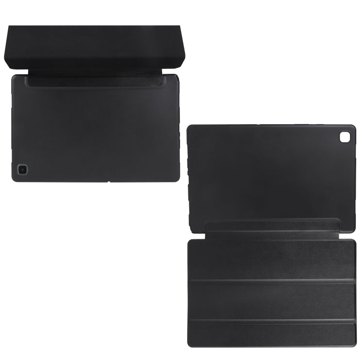 3-folding Horizontal Flip Honeycomb TPU Shockproof + PU Leather Case with Holder, For Samsung Galaxy A7 10.4 (2020) T500