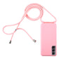 Candy Colors TPU Protective Case with Lanyard, For Samsung Galaxy S21+ 5G, For Samsung Galaxy S21 5G, For Samsung Galaxy S21 Ultra 5G
