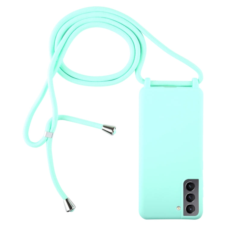 Candy Colors TPU Protective Case with Lanyard, For Samsung Galaxy S21+ 5G, For Samsung Galaxy S21 5G, For Samsung Galaxy S21 Ultra 5G