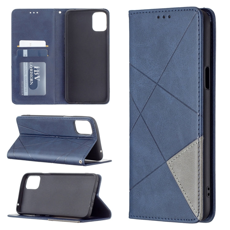 Rhombus Texture Horizontal Flip Magnetic Leather Case with Holder & Card Slots, For LG K42, For Xiaomi Redmi Note 10 4G / Note 10s, For Samsung Galaxy A32 4G